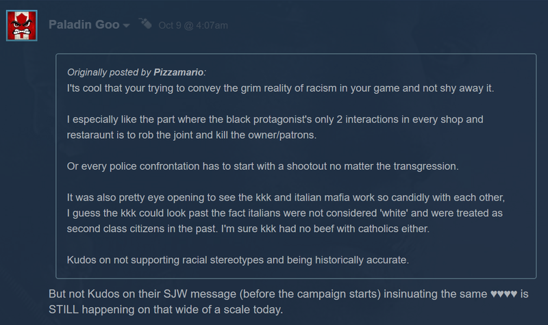 Illustration for article titled The Debate Around Mafia III's Depiction Of Racism